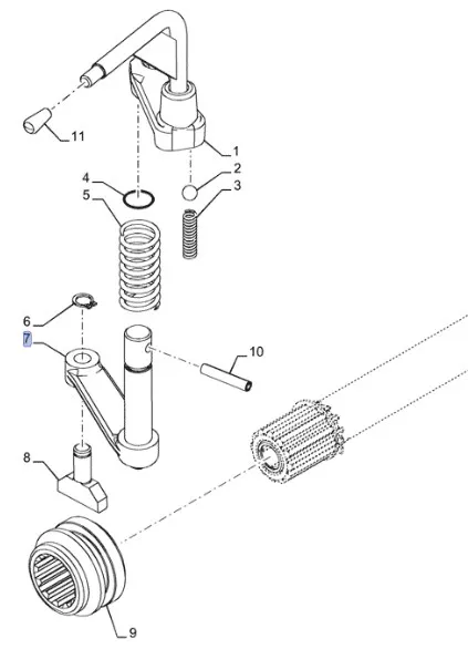 87643589 - рычаг