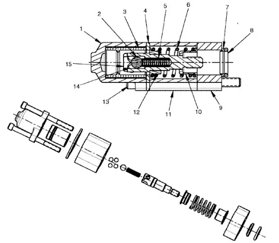 87643789 - Клапан предохранительный